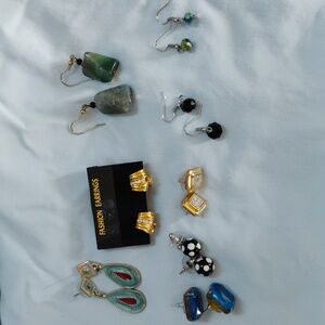 Pierced Earrings Set of 8 most never worn